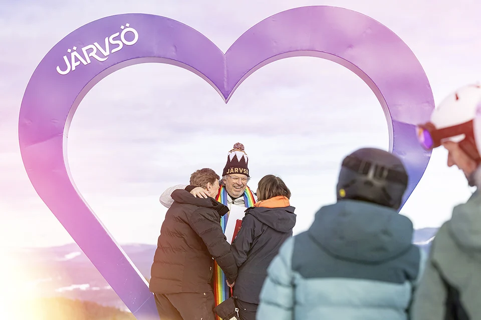 Alla hjärtans dag i Järvsöbacken